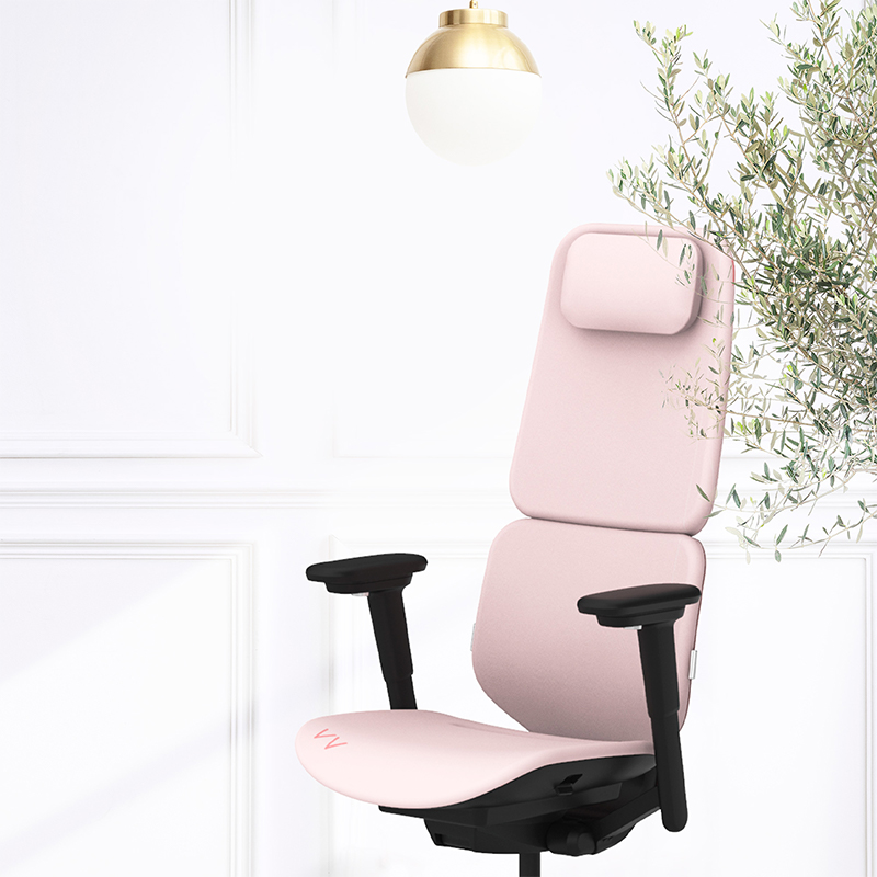 ZUOWE Pink Ergonomic Office Chair