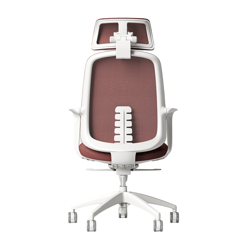 ZUOWE Breathable Mesh Ergonomic Office Chair with Wheels and Arms