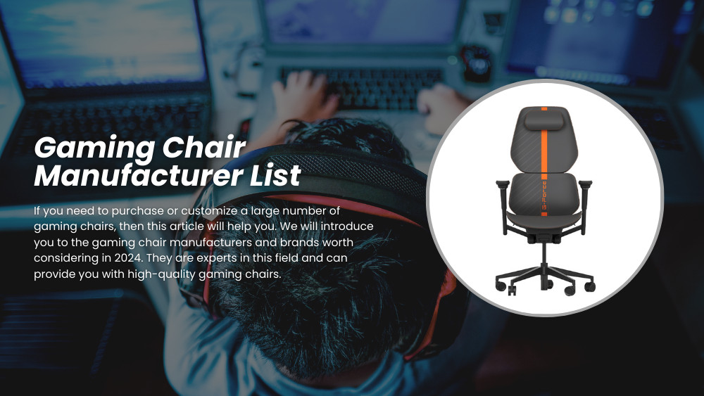 List of the 10 Best Gaming Chair Manufacturers in 2024 ZUOWE
