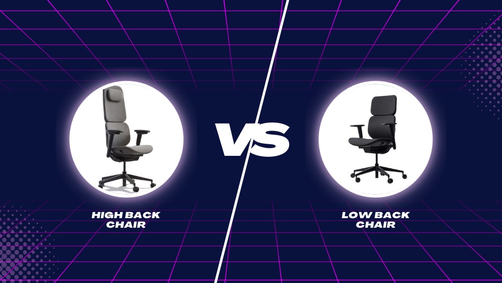 High Back Office Chair Vs Low Back Office Chair How to Choose ZUOWE